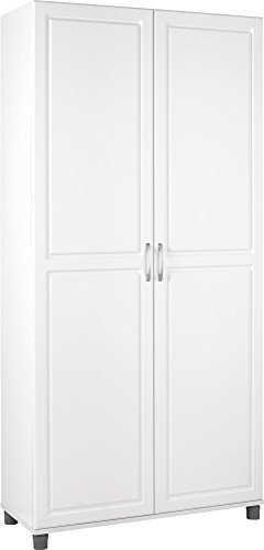 SystemBuild Kendall 36' Utility Storage Cabinet, White