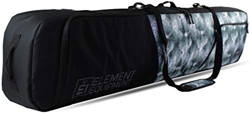 Element Equipment Deluxe Padded Snowboard Bag - Premium High End Travel Bag 165 Diamond