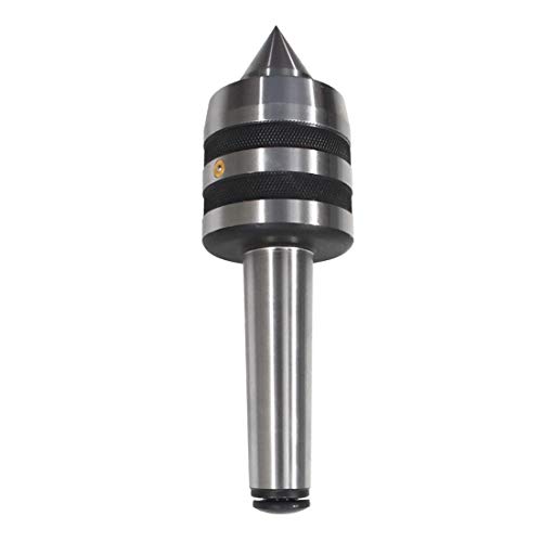 MT3 Live Center Morse Taper 3MT Triple Bearing Lathe Medium Duty CNC Fit for High Speed Turning CNC Work
