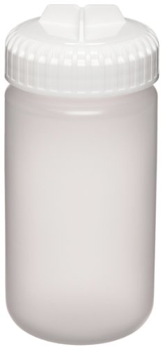 Nalgene 3141-0250 Polypropylene Copolymer 250mL Centrifuge Bottle with Polypropylene Screw Closure/Silicone Gasket (Pack of 4)