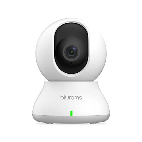 blurams Indoor Security Camera PTZ 1080p, WiFi Dome Camera Pet/Nanny Camera Baby Monitor w/ Two-Way Audio | Sound/Person Detection | IR Night Vision | Cloud&Local Storage | Works with Alexa