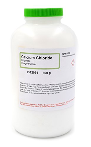Reagent Grade Calcium Chloride Dihydrate, 500g - The Curated Chemical Collection