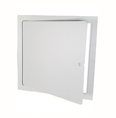 Premier FL-14 x 14 Flush Access Door, Steel, Powder Coated White