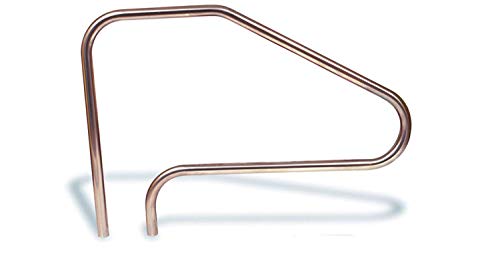 Aqua Select Premium Stainless Steel Pool Hand Rail for Inground Swimming Pools | Measures 50' x 36' x 8' Stainless Material | Easy to Install