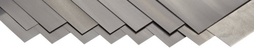 Precision Brand Carbon Steel 1008 Shim Stock Assortment, Full Hard Temper, AISI 1008/AISI 1010, ASTM A109 for Chemistry, 0.001', 0.0015', 0.002', 0.003', 0.004', 0.005', 0.006', 0.007', 0.008', 0.010', 0.012', 0.015', 0.020', 0.025',/0.031' Thick, 6' Width, 12' Length (Pack of 15)