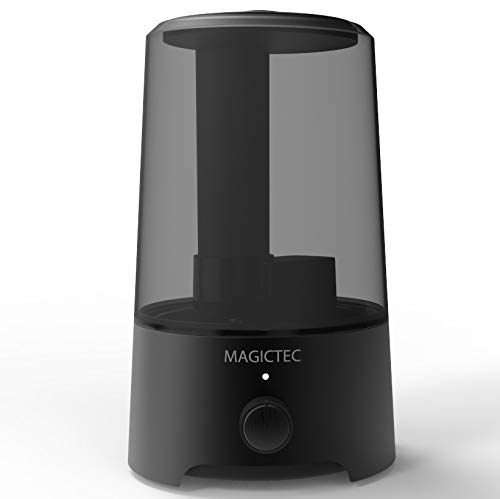Cool Mist Humidifier, Magictec 2.5L Bedroom Essential Humidifier Diffuser, Baby Humidifier with Adjustable Mist Output, Auto Shut Off, Super Quiet 360° Nozzle- Lasts Up to 24 Hours