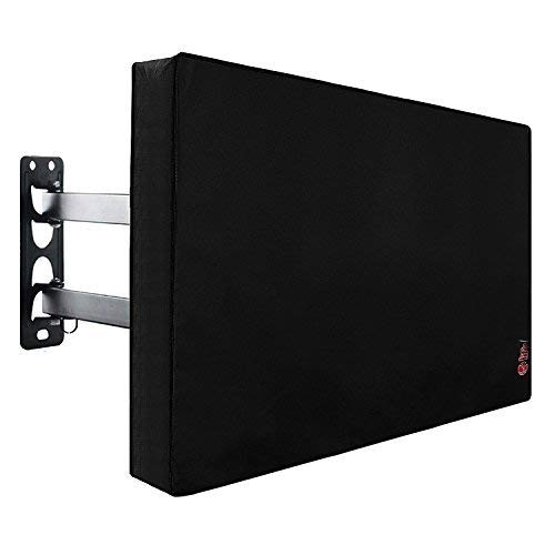 Outdoor TV Cover 40 to 43 inches, Bottom Seal, Waterproof and Weatherproof, Fits Up to 39.5W x 25H inches