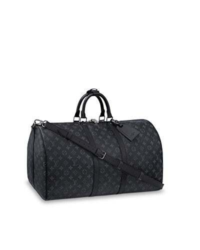 Louis Vuitton Keepall 55 Monogram Eclipse Canvas M40605