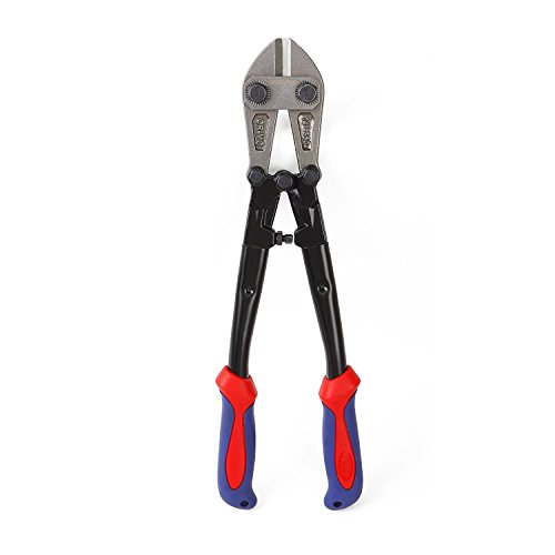 WORKPRO W017004A Bolt Cutter, Bi-Material Handle with Soft Rubber Grip, 14', Chrome Molybdenum Steel Blade