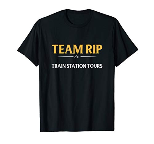 Team Rip Train Station Tours Yellowstone T-Shirt