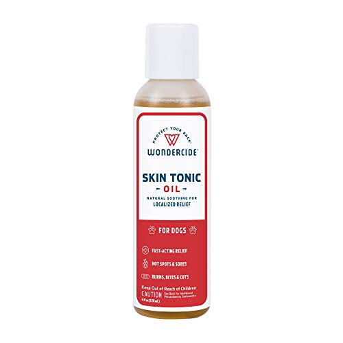 Wondercide Natural Products - Skin Tonic Oil for Hot Spot, Itch, and Rash Relief for Dogs - 4 oz - First Aid Remedy
