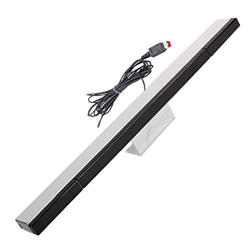 Wii Sensor Bar, Replacement Wired Infrared Ray Sensor Bar for Nintendo Wii and Wii U Console