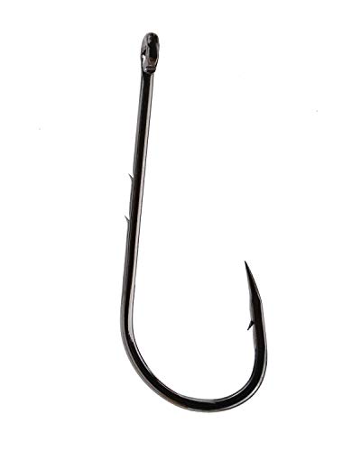 Beoccudo Baitholder Fishing Hooks, Saltwater Freshwater Long Shank Jig Barbed Hook for Bass Walleye Flounder