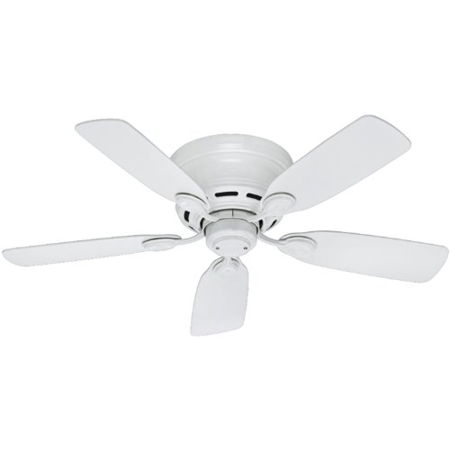 Hunter Fan Company Hunter 51059 Transitional 42``Ceiling Fan from Low Profile IV collection in White finish