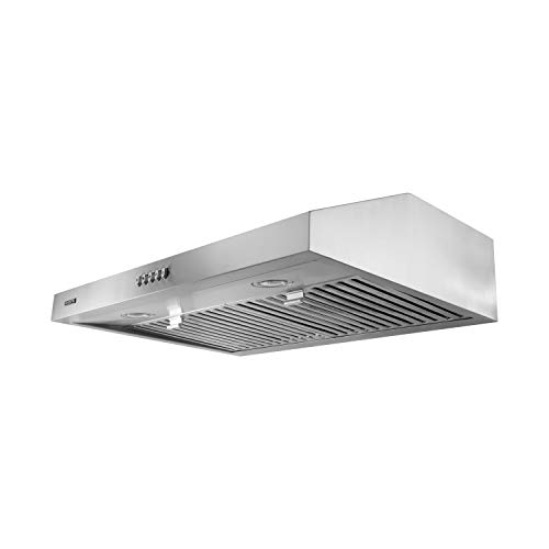 VESTA 30 Inch Range Hood - Stainless Steel Under Cabinet 700 CFM 3 Installation Way Hard Wire