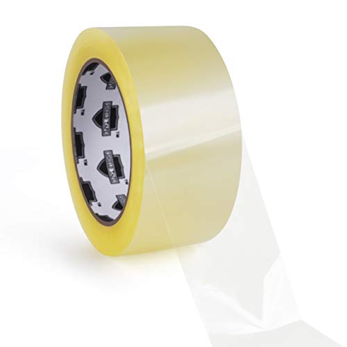 BM PAPER 36 Rolls Clear Carton Shipping Box Sealing Packing Tape 2' x 110 Yards 330' Ft