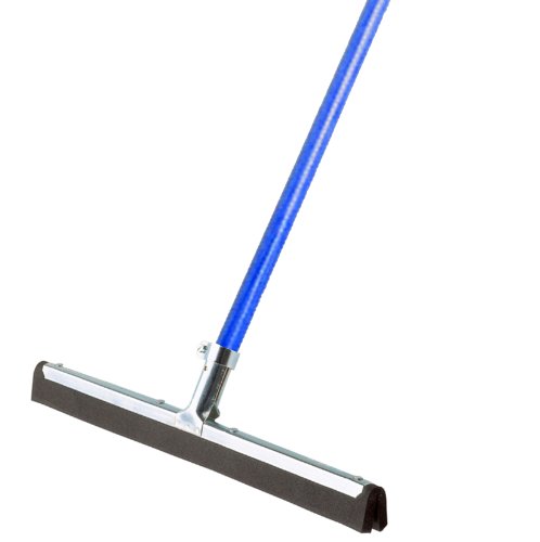 Ettore 61054 Wipe and Dry 18-Inch Floor Squeegee with 53-Inch Handle