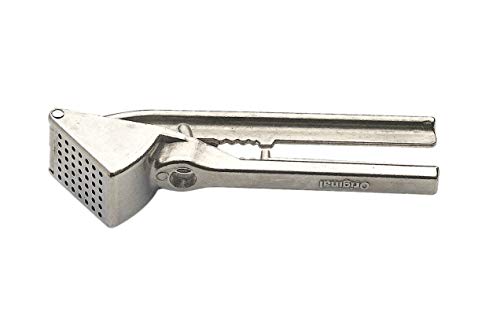 Garlic Press Crusher and Nut Cracker and Olive Pitter - All in One Tool