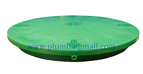 TUF-Tite 24' Heavy Duty Flat Riser Lid for TUF-Tite Risers or Corrugated Pipe Risers