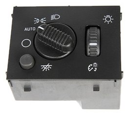 ACDelco D1595G GM Original Equipment Headlamp, Instrument Panel Dimmer, and Dome Lamp Switch