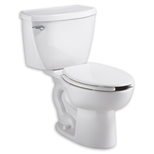 American Standard 2467.136.020 Cadet Flowise Right Height Elongated Pressure Assisted Two Piece Toilet with Bedpan Slots, White