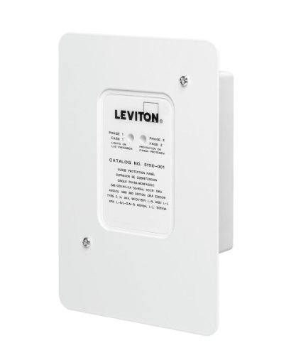 Leviton 51110-SRG Residential Surge Protection Panel