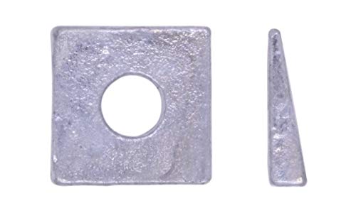 U-Turn - 3/8 Square Beveled Washer Malleable Iron Galvanized (10 Pack)