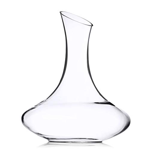 Culinaire 1800 ml ( 60.8 oz ) Crystal Glass Wine Decanter / Wine Carafe