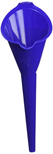 Majic Multi-Purpose Long Neck Funnel for Car Oil, Gas Additives, Lubricants and Fluids, Blue