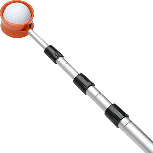 JP Lann Golf Ball Retrievers (Orange Pressure Cup, 18 Foot)