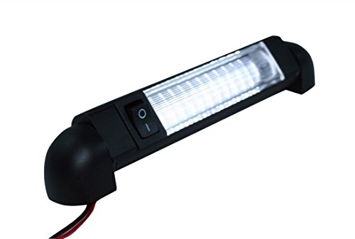 LED Bar Light - Pivoting, Water Resistant 12 Volt DC LED Courtesy Convenience lamp, 6' with on/Off Switch