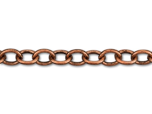 Kichler 4927ACO Accessory Outdoor Brass Chain 36-Inch, Antique Copper