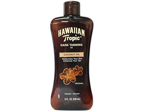 Hawaiian Tropic Dark Tanning Oil Original 8 oz