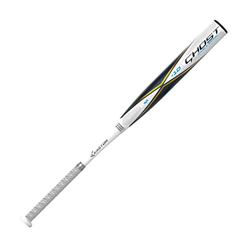 EASTON GHOST -10 Fastpitch Softball Bat | 32 inch / 22 oz | 2020 | Double Barrel | 2 Piece Composite | ConneXion+ Nitrocell Foam | XTX Matrix Technology | Hyperskin Grip | Approved All Fields