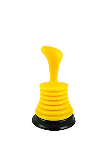 Items 4U! Small Compact Sink Plunger with Ergonomic Handle, 1-pack
