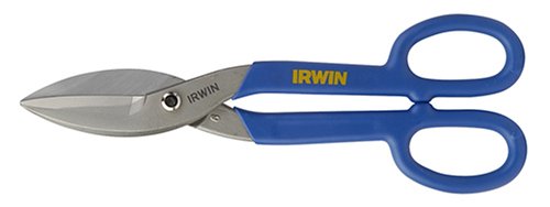 IRWIN Tin Snip, Flat Blade, 12-inch (22012)