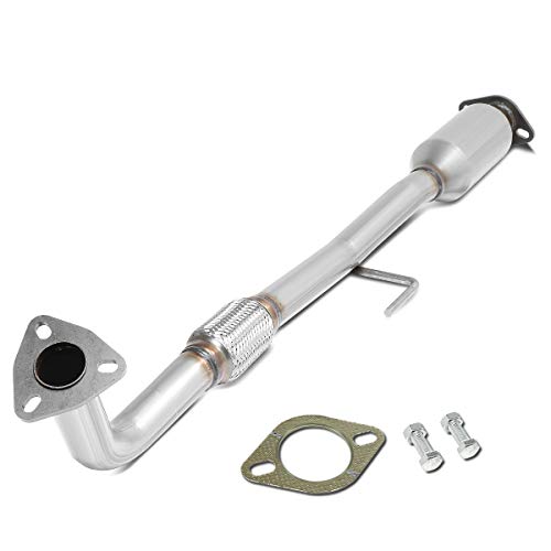 DNA Motoring OEM-CONV-045 Factory Style Catalytic Converter Flex Exhaust Pipe