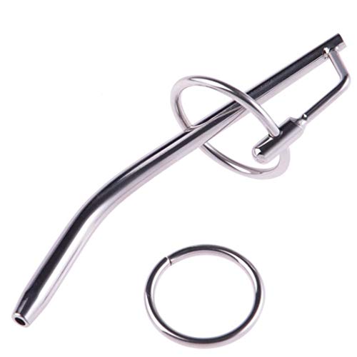 YZYzyy Length 115mm Smooth Metal Rod Insertion Plug Cáthéters Sound Male U'rethral Treatment Tool T-Shirt Medical Grade Clima'x Device Swimsuit