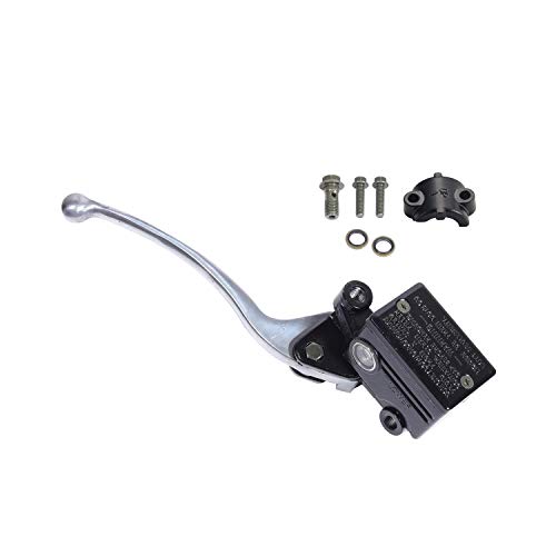 7/8' Brake Master Cylinder Kit Handlebar Front Right Side Brake Lever Fits ATV Banshee Yamaha Grizzly Kodiak Raptor Timberwolf Wolverine YFZ450