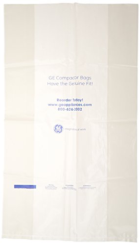 GE WC60X5015 Genuine OEM Heavy Duty Compactor Bag (12 Count) for GE Trash Compactors