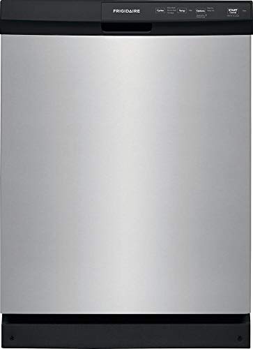 Frigidaire FFCD2413US 24' Built-in Dishwasher with 3 Wash Cycles, 14 Place Settings and Energy Star Certified, in Stainless Steel