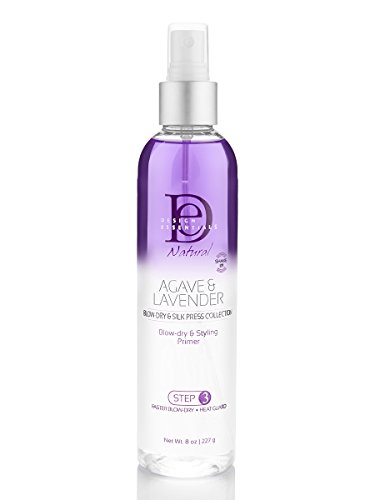 Design Essentials Agave & Lavender Moisturizing Blow Dry and Styling Primer-Blow-Dry & Silk Press Collection - 8oz