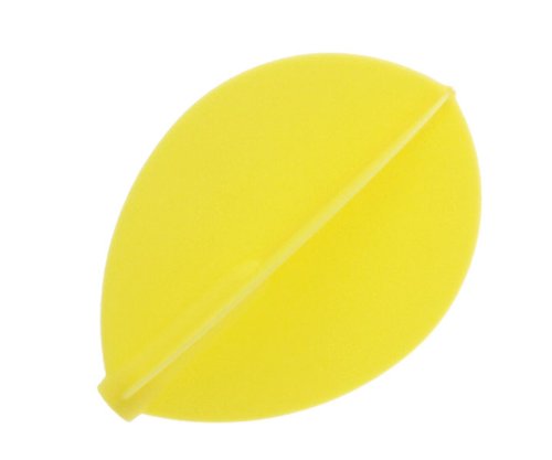 Cosmo Darts 6 Pack Fit Flight - Pear Dart Flight (Yellow)