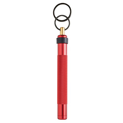 ASP Key Defender, Key Chain Pepper Spray, Heat OC, Police Standard, Discrete Personal Defense, Quick Release, Heat Insert Included, 5 Foot Range, Easy Activation, Safety Mode (Red)