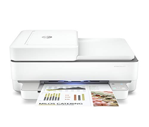 HP ENVY Pro 6455 Wireless All-in-One Printer, Mobile Print, Scan & Copy, Auto Document Feeder, Works with Alexa (5SE45A)