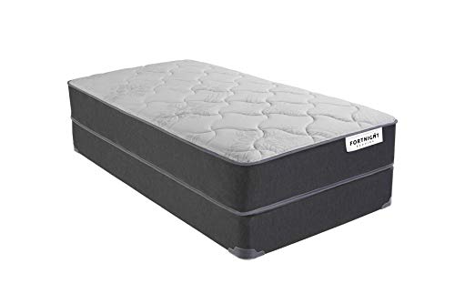Fortnight Bedding 9 Inch Hybrid Medium Firm Mattress Memory Foam and Pocket Coil- Certipur-US Certified Made in USA (Twin)