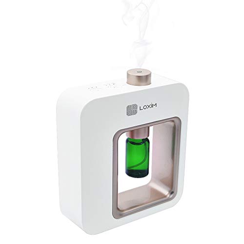 Aromatherapy Diffuser - Professional Grade Diffusers for Essential Oils, Nebulizing Technology, Full Spectrum Oil Adaptability, No Water, No Heat, Super Quiet, Portable, Battery Powered