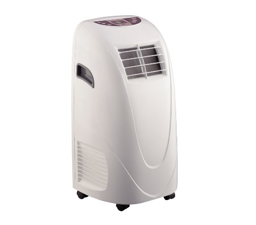 Global Air 10,000 BTU Portable Air Conditioner Cooling /Fan with Remote Control in White