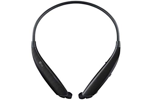 LG HBS-830 Tone Ultra Alpha Wireless In-Ear Headphones (HBS-830) Black - (Renewed)