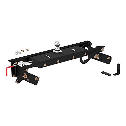 CURT 60720 Double Lock Gooseneck Hitch, 2-5/16-Inch Flip-Over Ball, 30K, Select Ford F-250, F-350, F-450 Super Duty